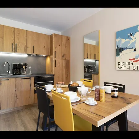 3 Pieces 6 Pers Famille Vue Montagne Samoens